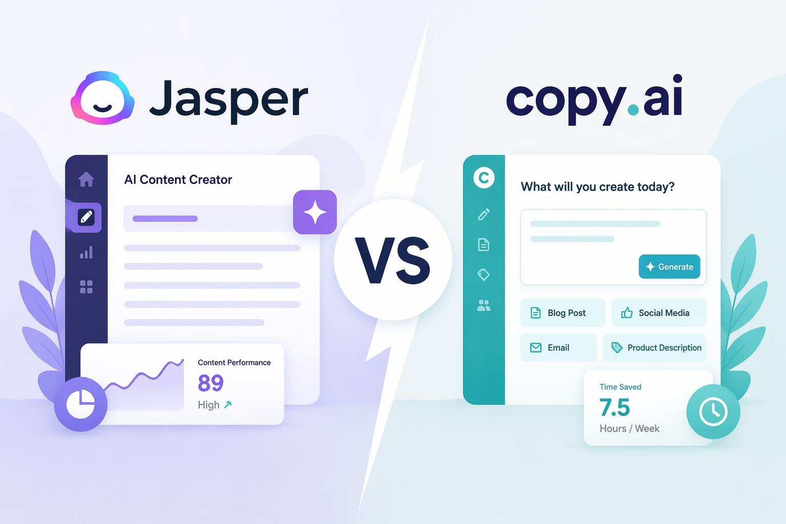 Jasper vs Copy.ai Featured Image