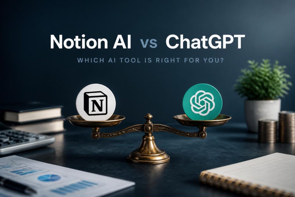 Notion AI vs ChatGPT — Featured Image