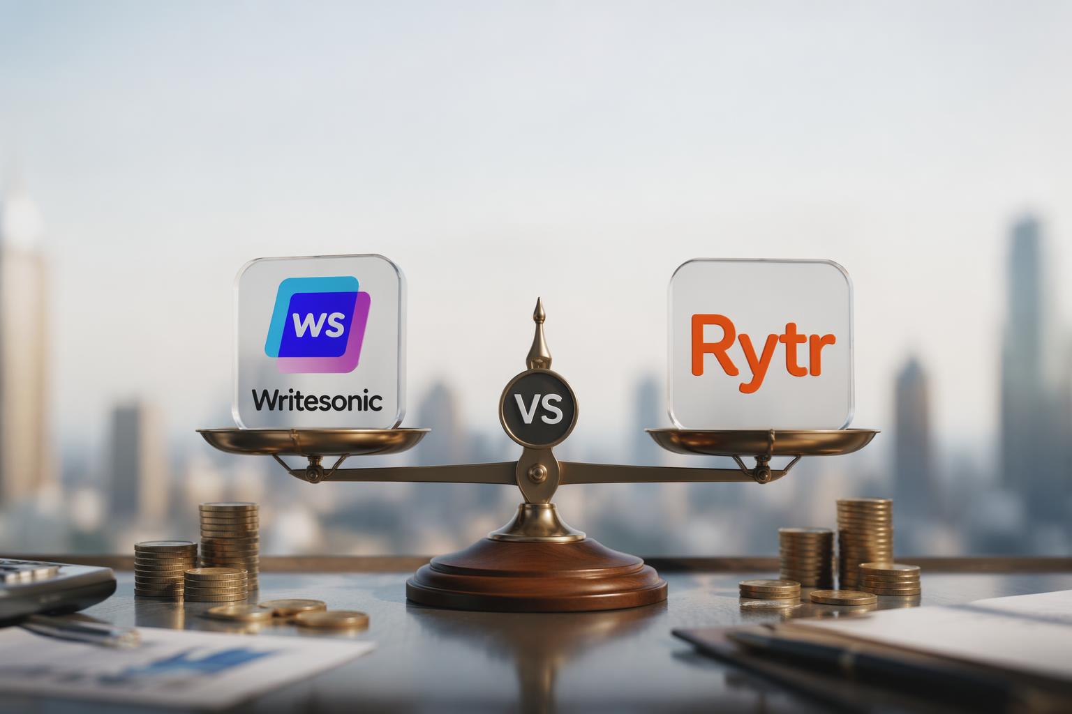 Writesonic vs Rytr Featured Image