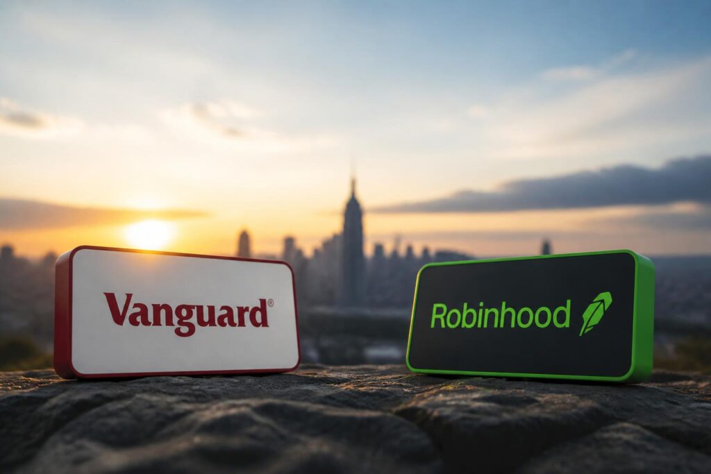 Vanguard vs Robinhood — Featured Image