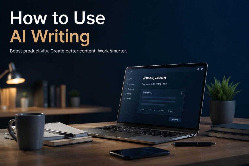 How to Use AI Writing — Featured Image