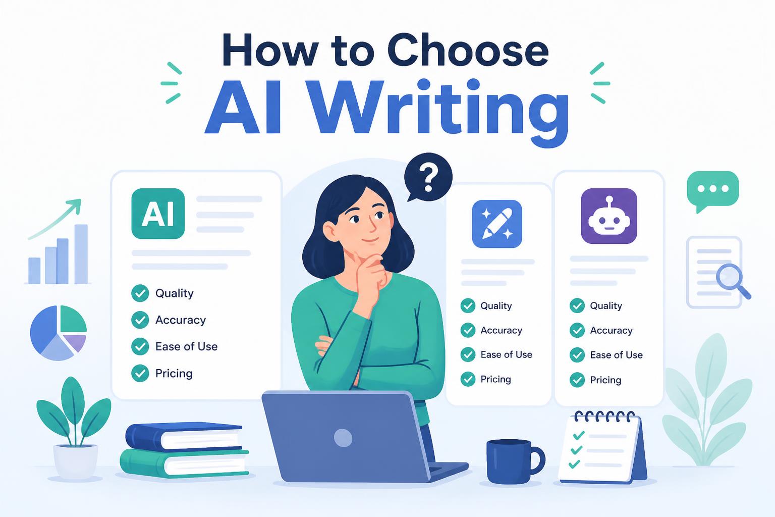 How to Choose AI Writing Featured Image