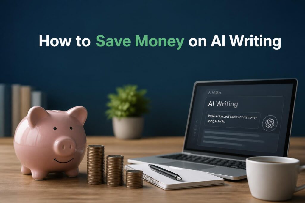How to Save Money on AI Writing — Featured Image
