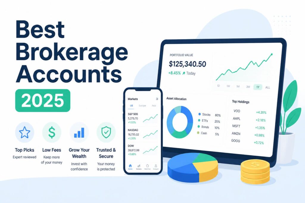 Best Brokerage Accounts 2026 Best Brokerage Accounts 2025 — Featured Image