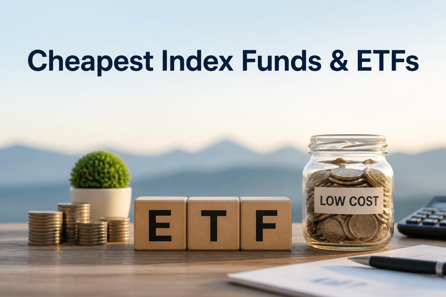Cheapest Index Funds & ETFs Featured Image