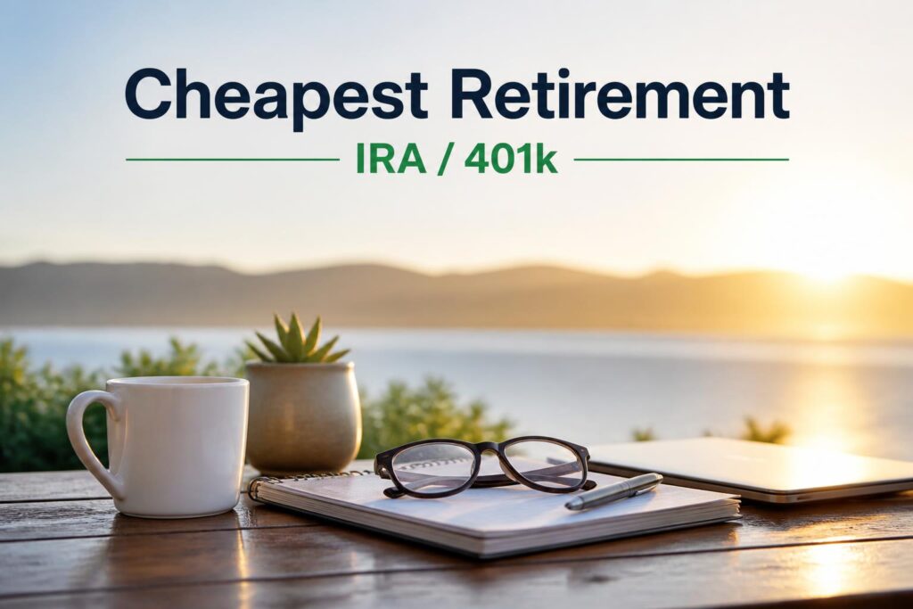 Cheapest Retirement (IRA/401k) Cheapest Retirement (IRA/401k) — Featured Image
