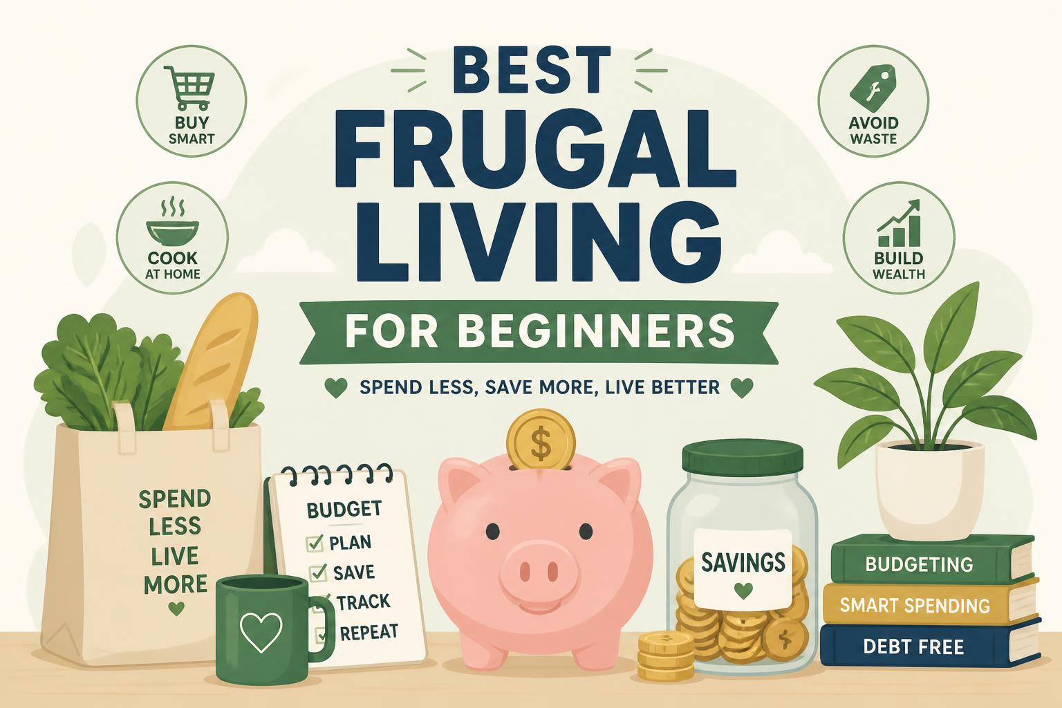 Best Frugal Living for Beginners — Featured Image