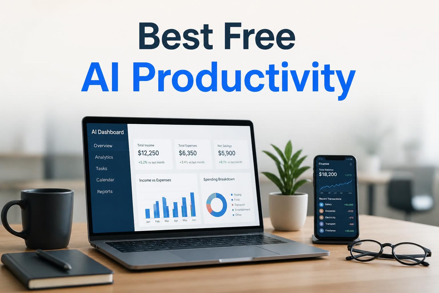 Best Free AI Productivity Featured Image