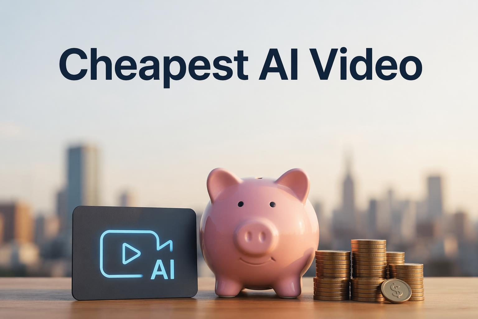 Cheapest AI Video Featured Image