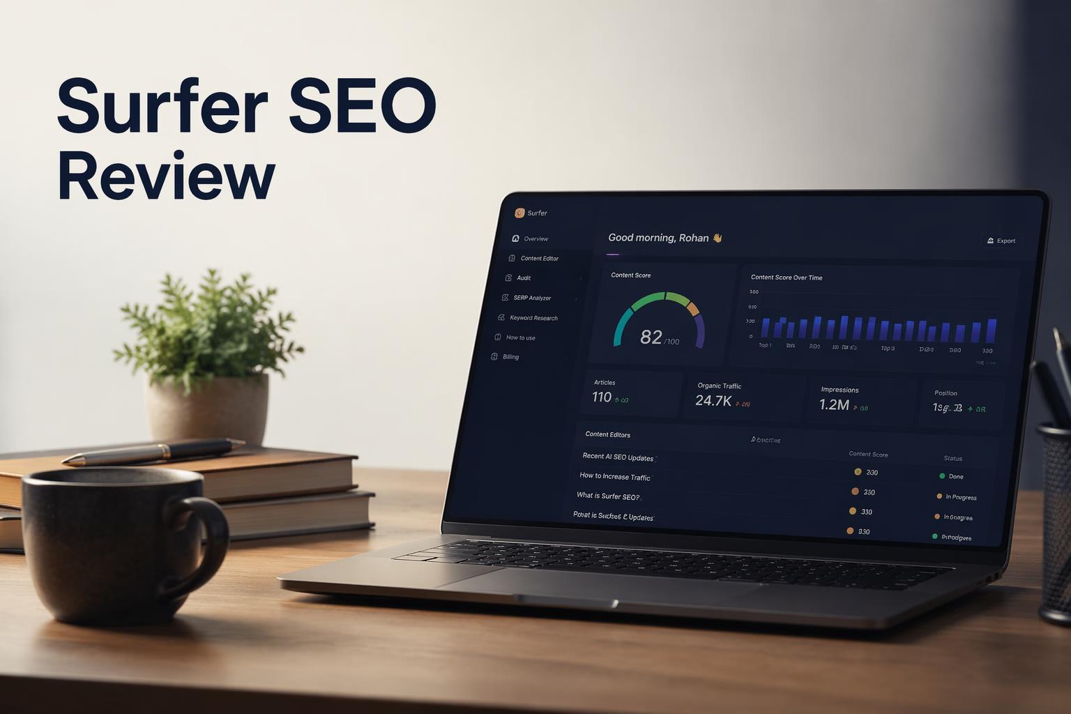 Surfer SEO Review Featured Image