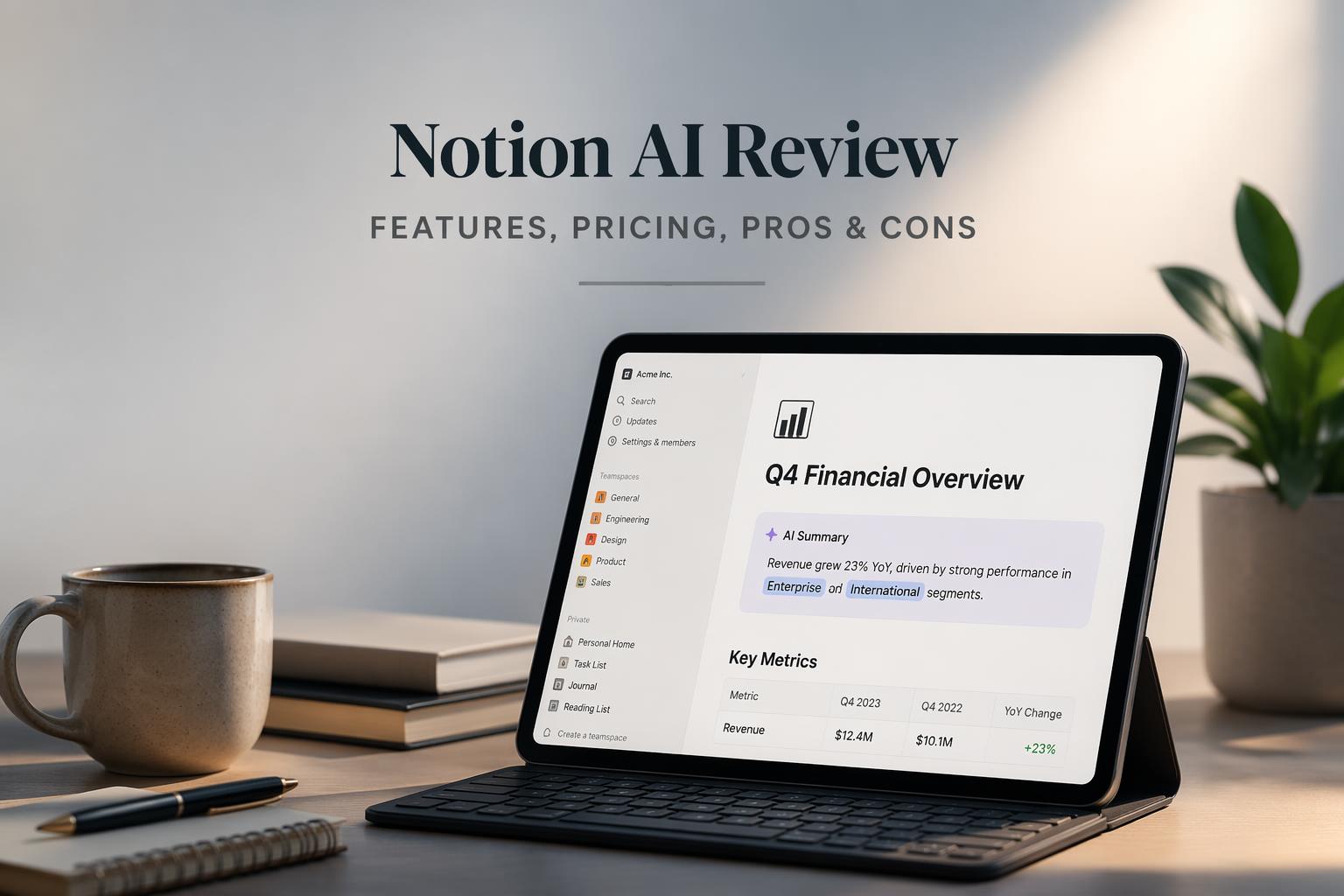 Notion AI Review Featured Image