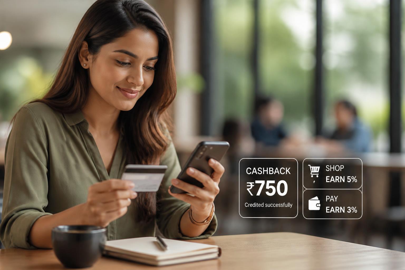 Upside Review Upside cashback workflow showing offer selection → purchase → reward confirmation