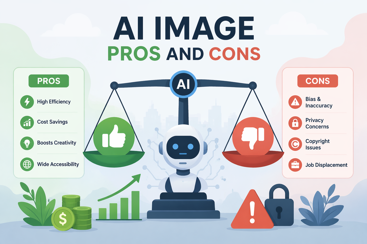 AI Image Pros and Cons Featured Image