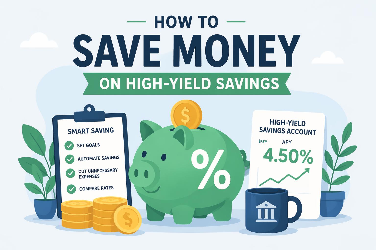 How to Save Money on High-Yield Savings Featured Image