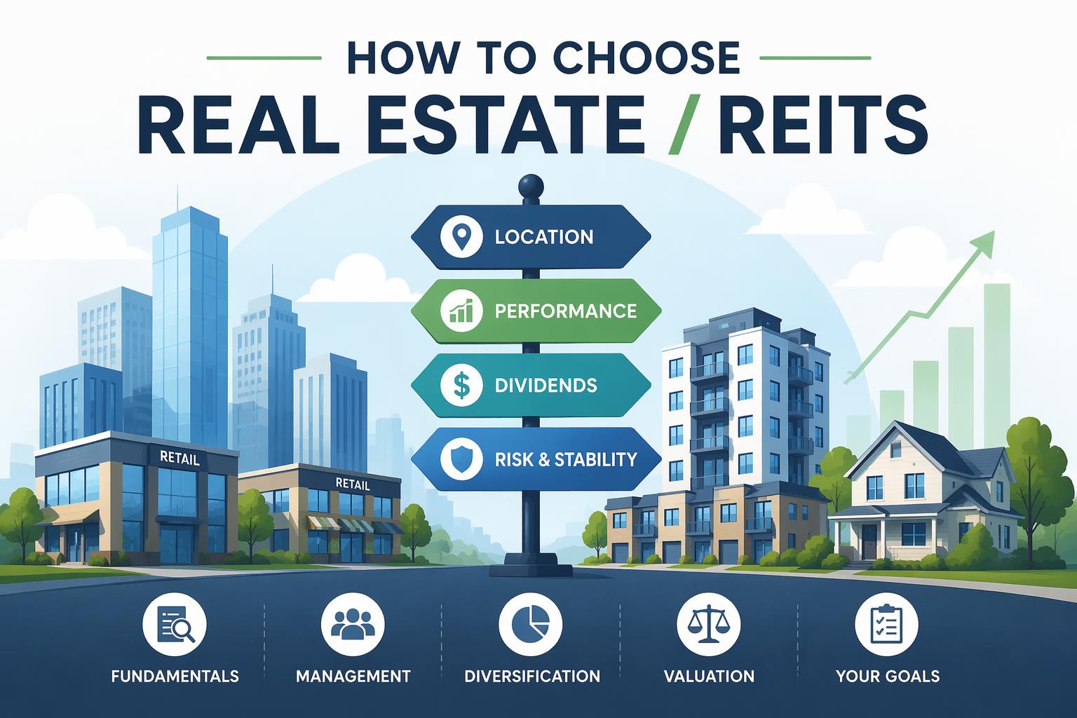 How to Choose Real Estate / REITs Featured Image