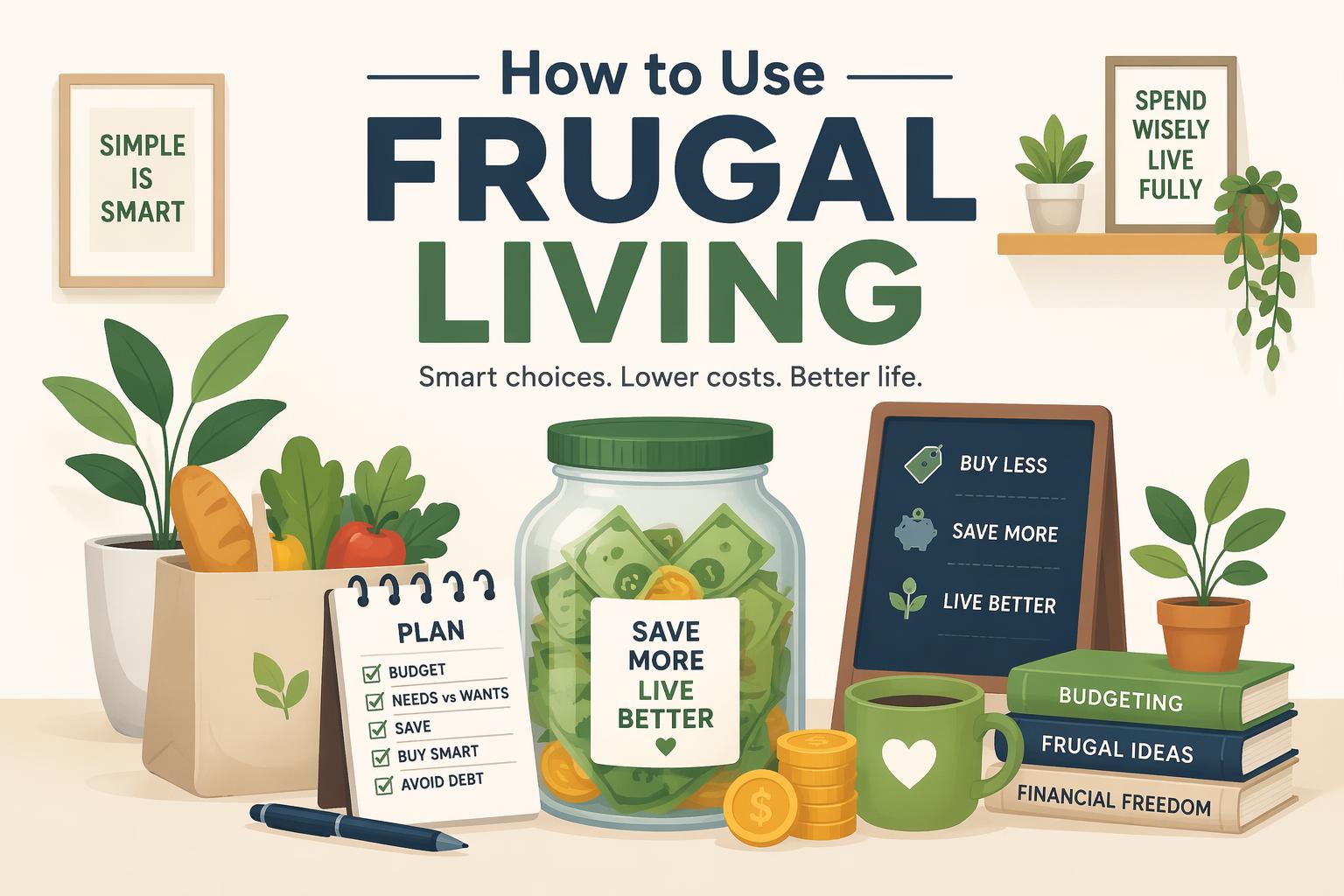 How to Use Frugal Living Featured Image