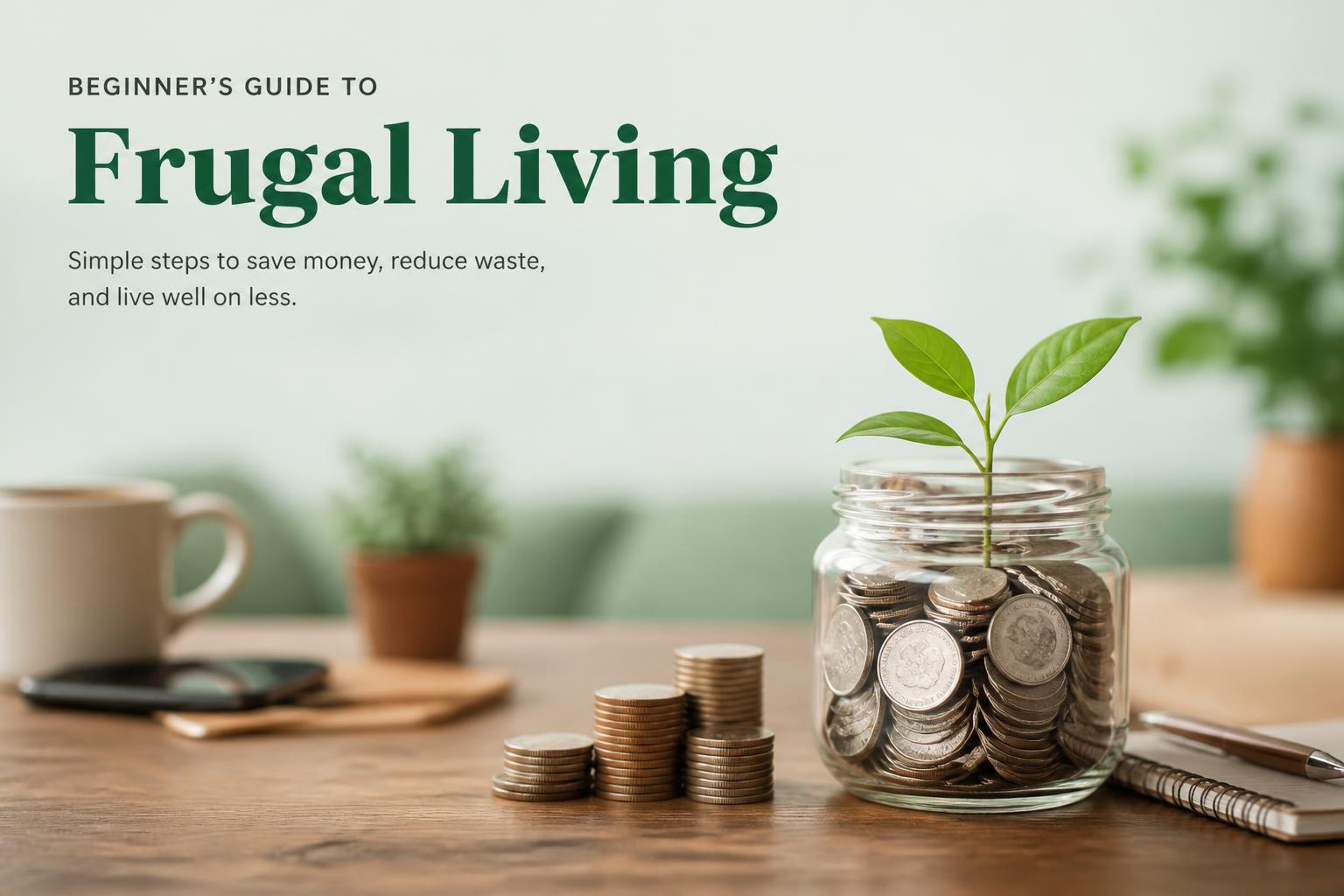 Beginner's Guide to Frugal Living — Featured Image