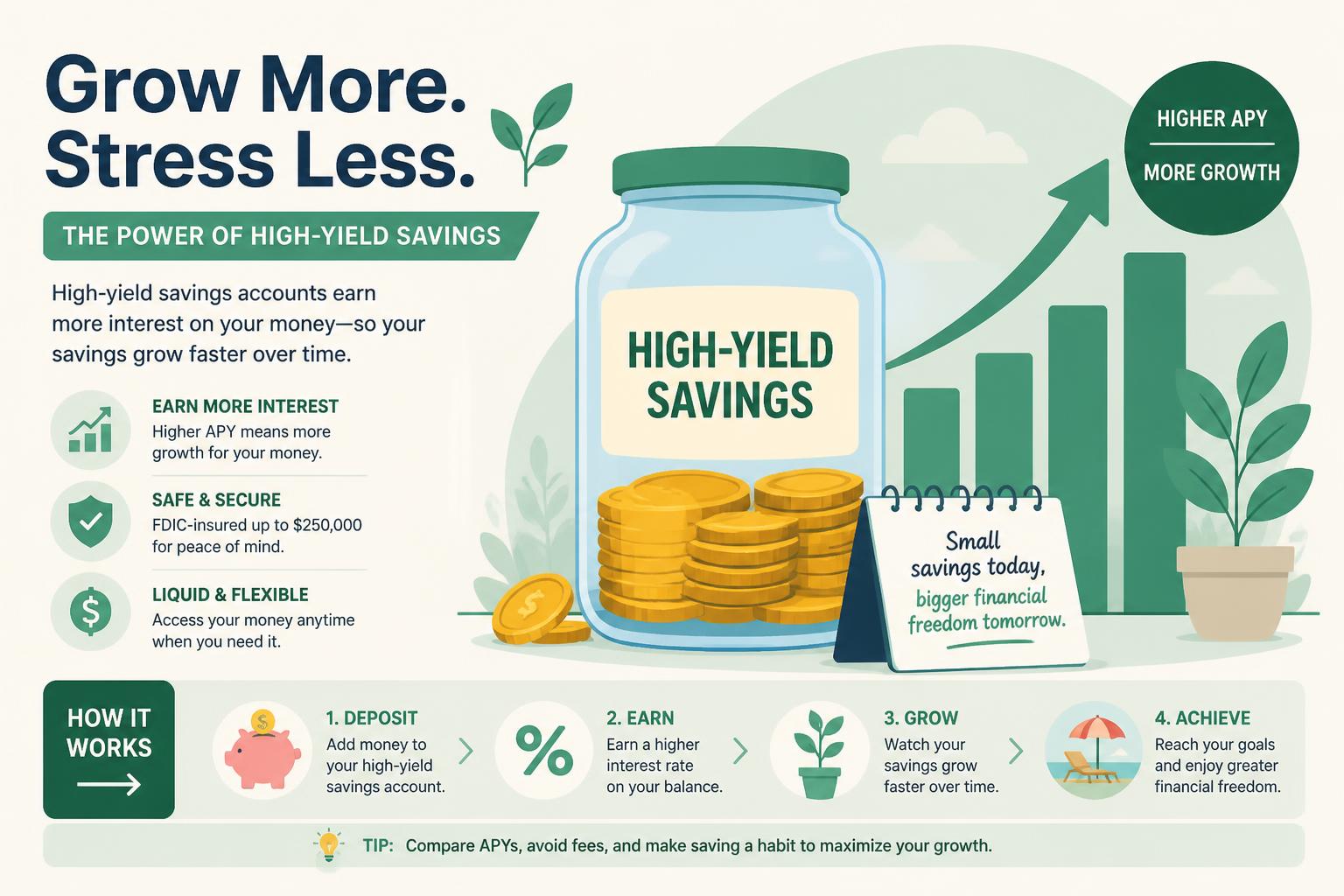 How to Get Started with High-Yield Savings Inline Image