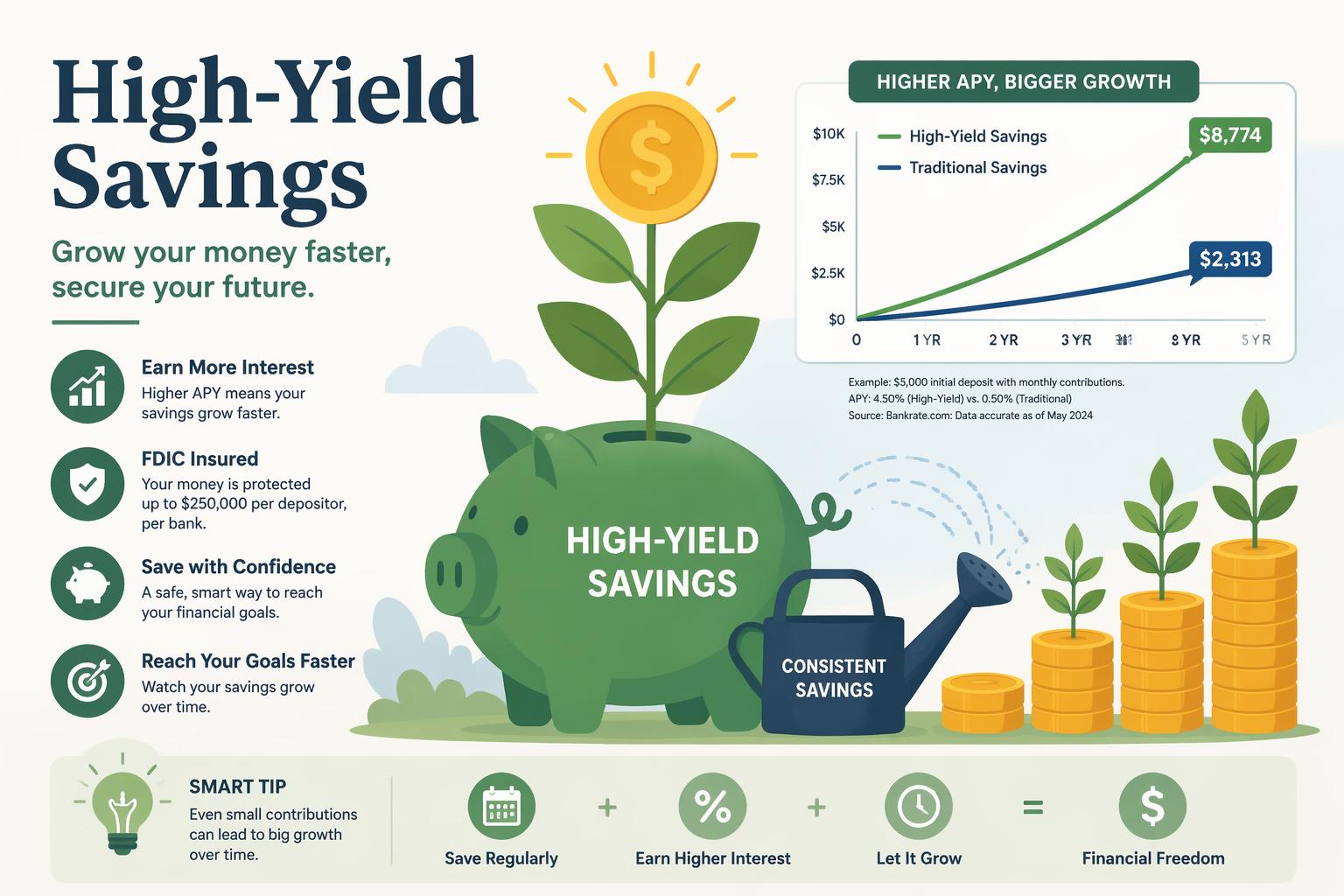 How to Compare High-Yield Savings Inline Image